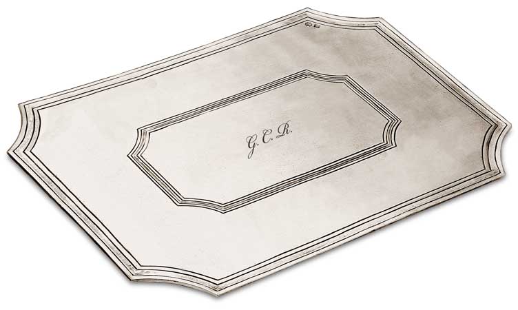 personalized octagonal placemat