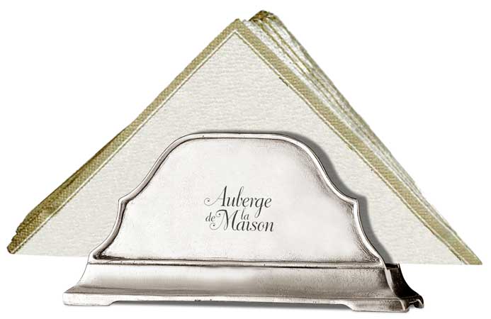 personalized serviette holder / paper holder