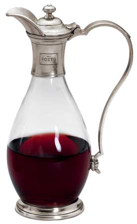 personalized decanter with handle