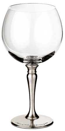 personalized balloon wine glass